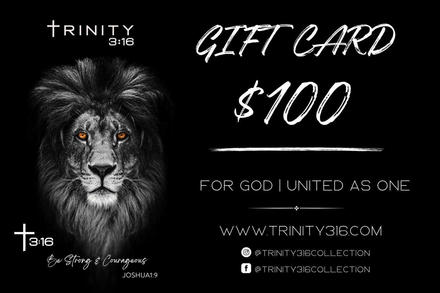 Trinity 316 Gift Card