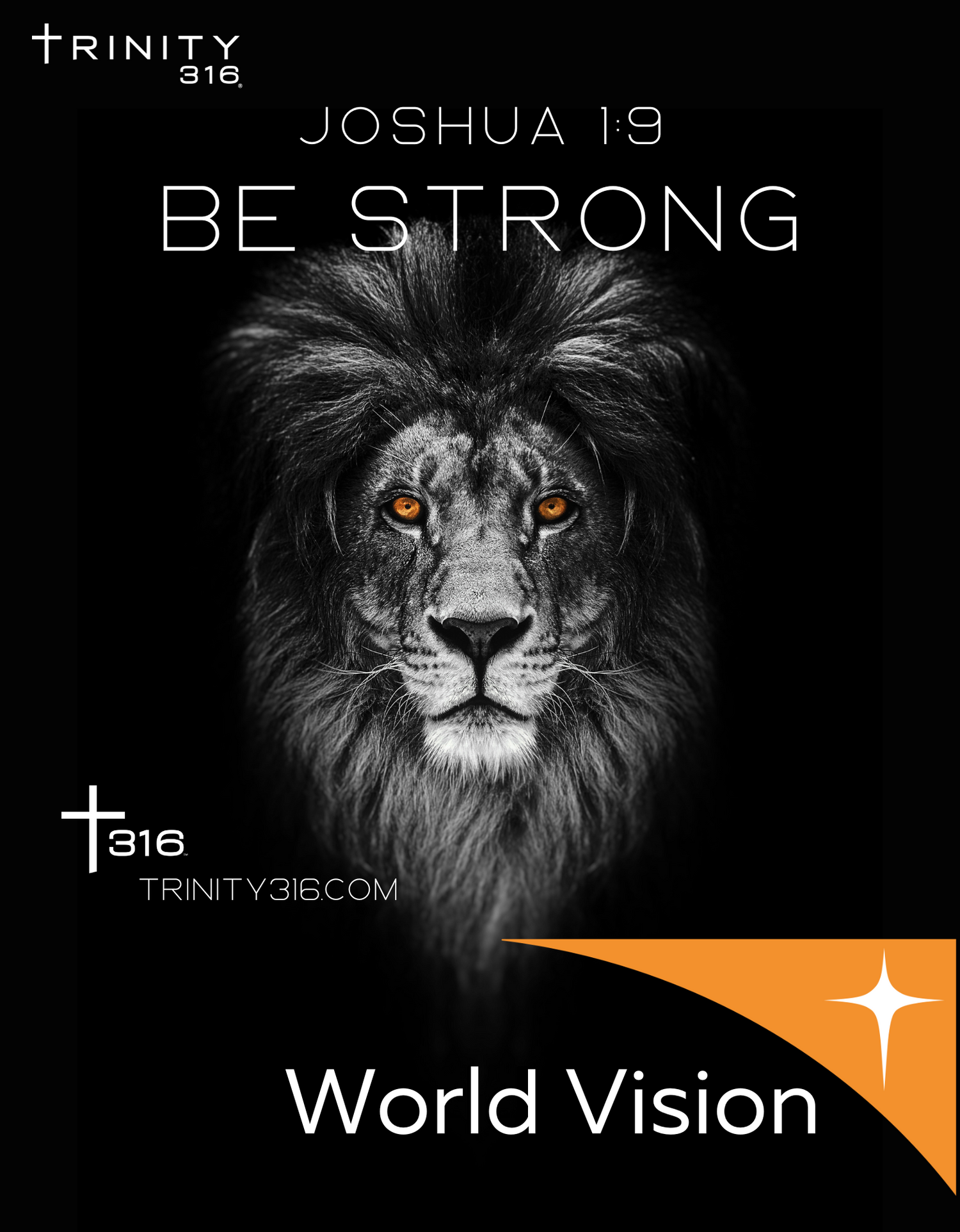 A motivational image featuring the phrase Be Strong with a backdrop of a serene landscape, inspiring resilience and courage.