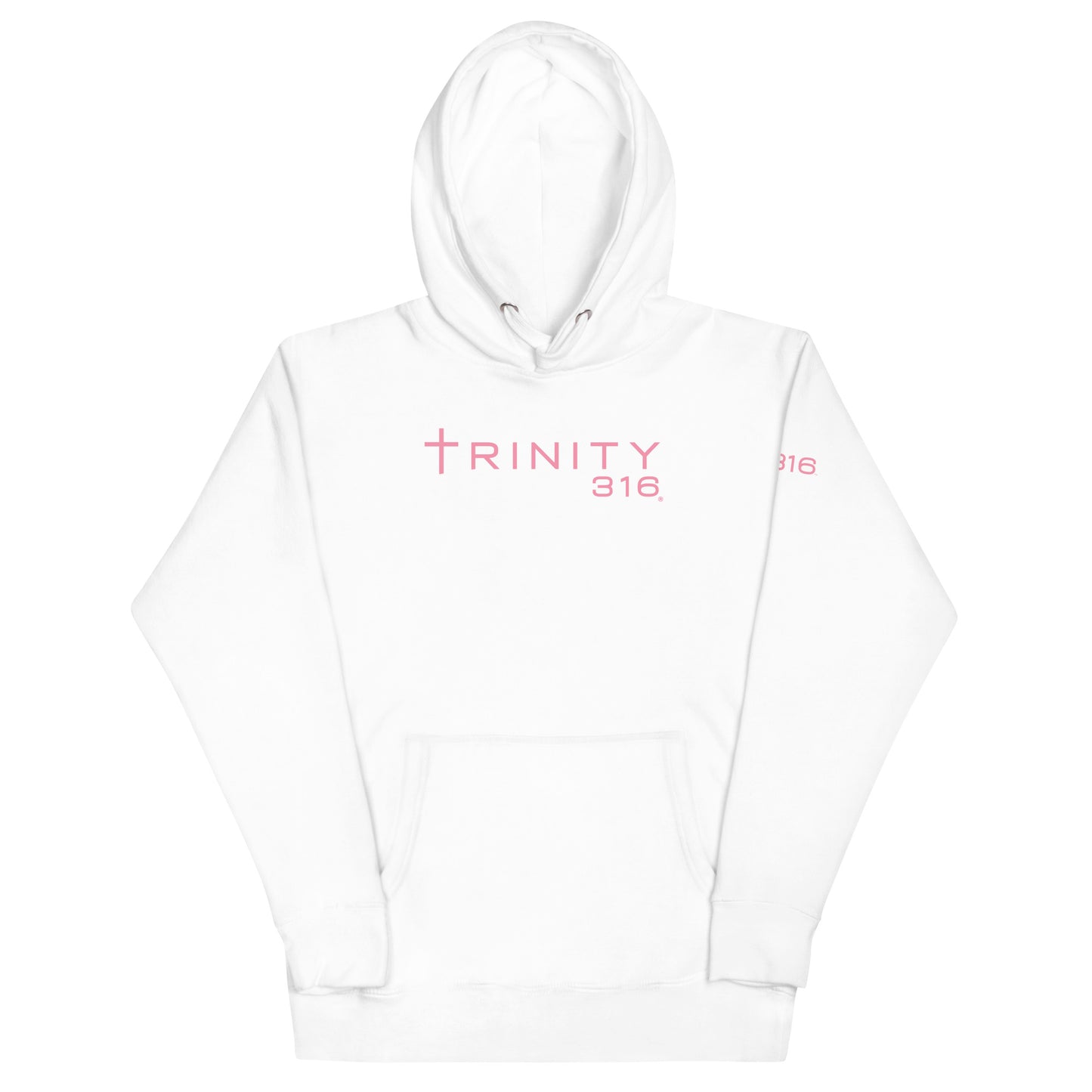 Trinity 316 Hoodie | Pink - White (Limited Edition)