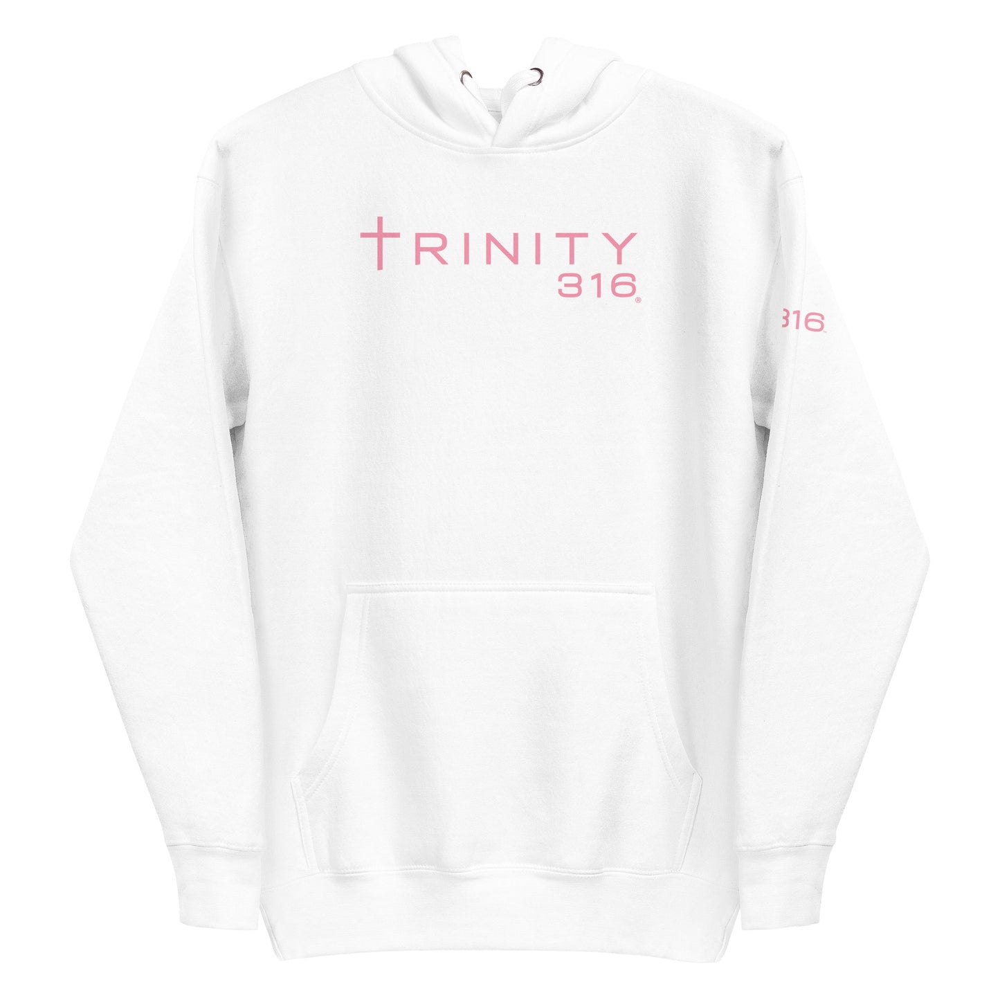 Trinity 316 Hoodie | Pink - White (Limited Edition)