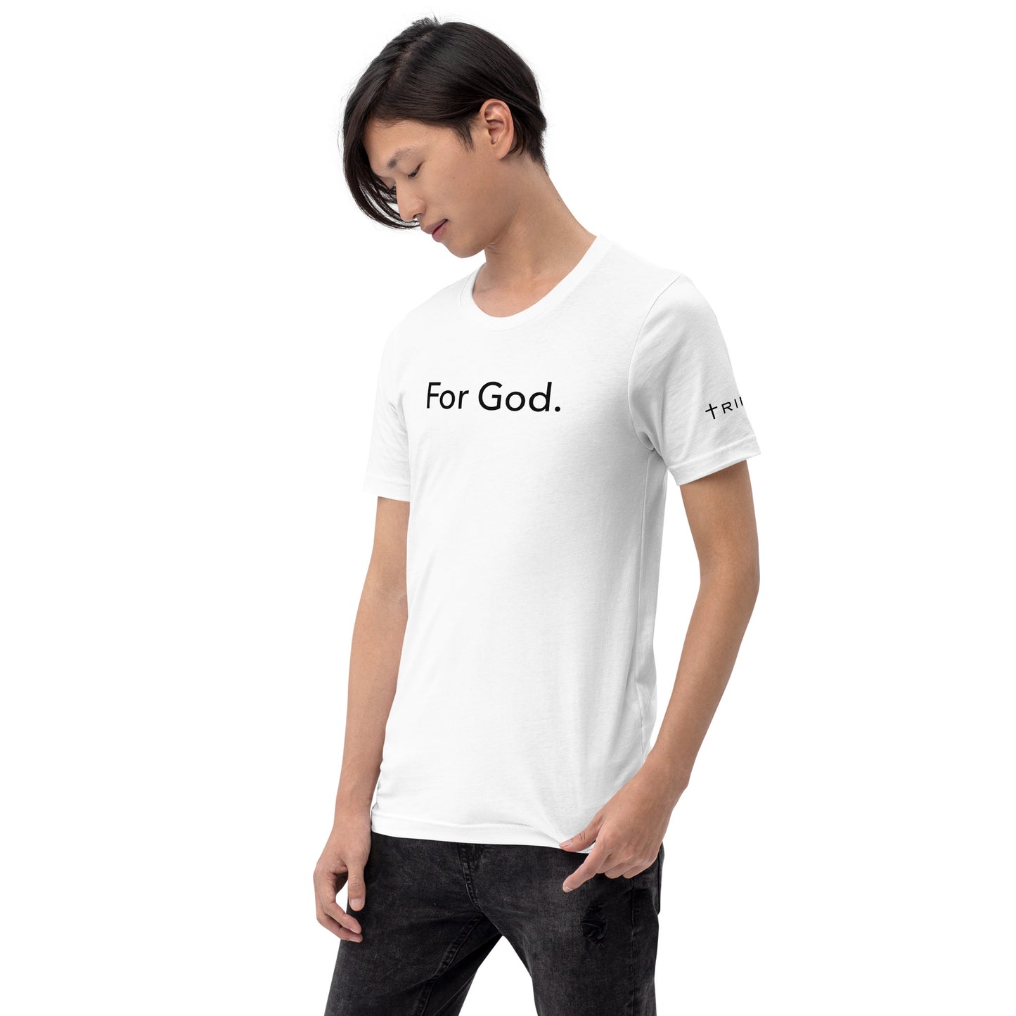 Trinity 316 T-Shirt | For God - White
