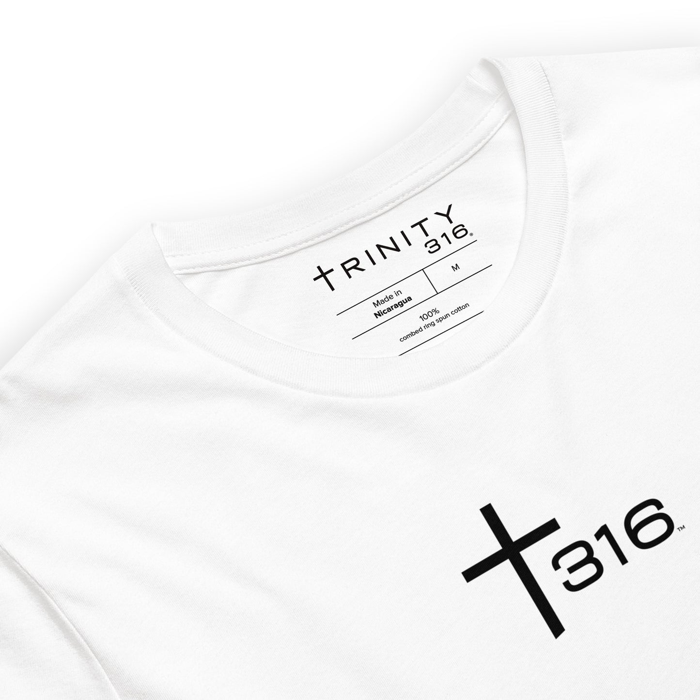Trinity 316 ICON T-Shirt | V2 - White