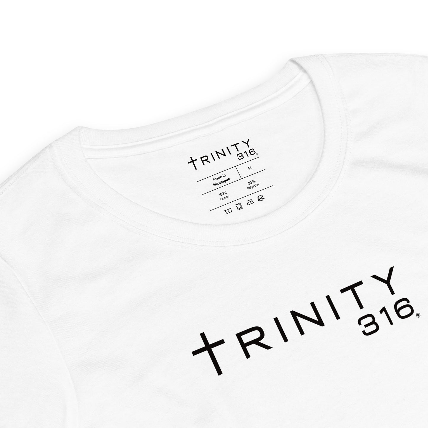 Trinity 316 Woman's Short Sleeve - White