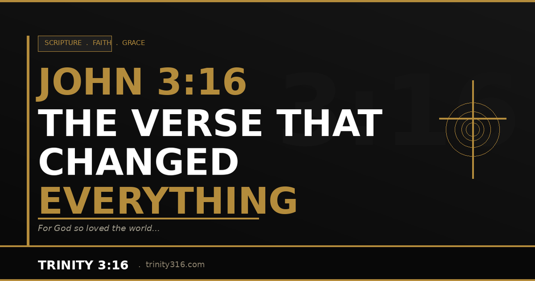 John 3:16 — The Verse That Changed Everything