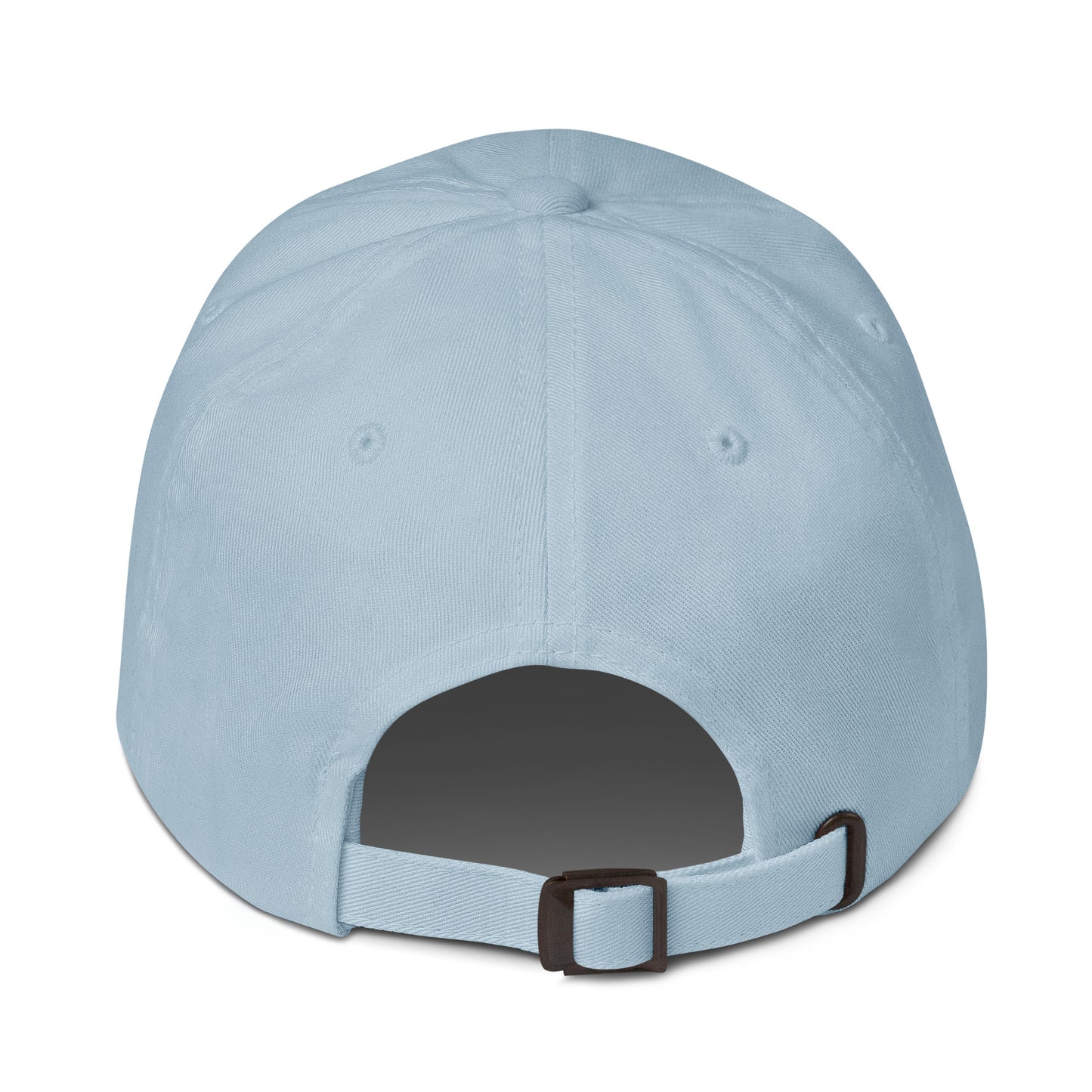 T316 Icon embroidered Christian dad hat in light blue— Trinity 3:16 faith apparel

That completes the Dad Hat pair — Black thread and White thread. Ready for the Trucker Hat next, or wherever you'd like to go.