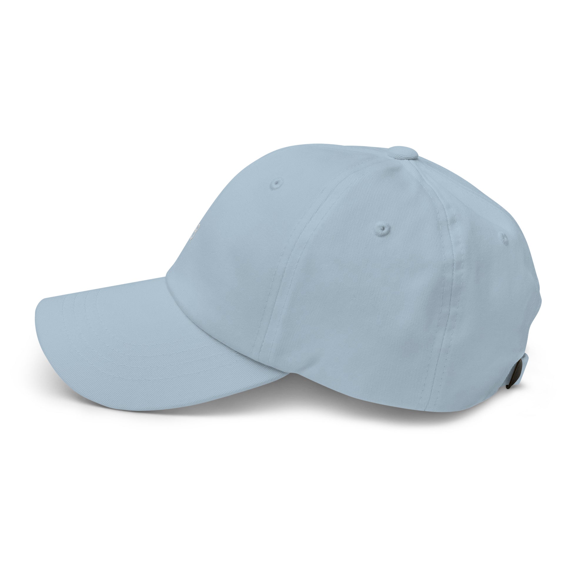 T316 Icon embroidered Christian dad hat in light blue— Trinity 3:16 faith apparel

That completes the Dad Hat pair — Black thread and White thread. Ready for the Trucker Hat next, or wherever you'd like to go.