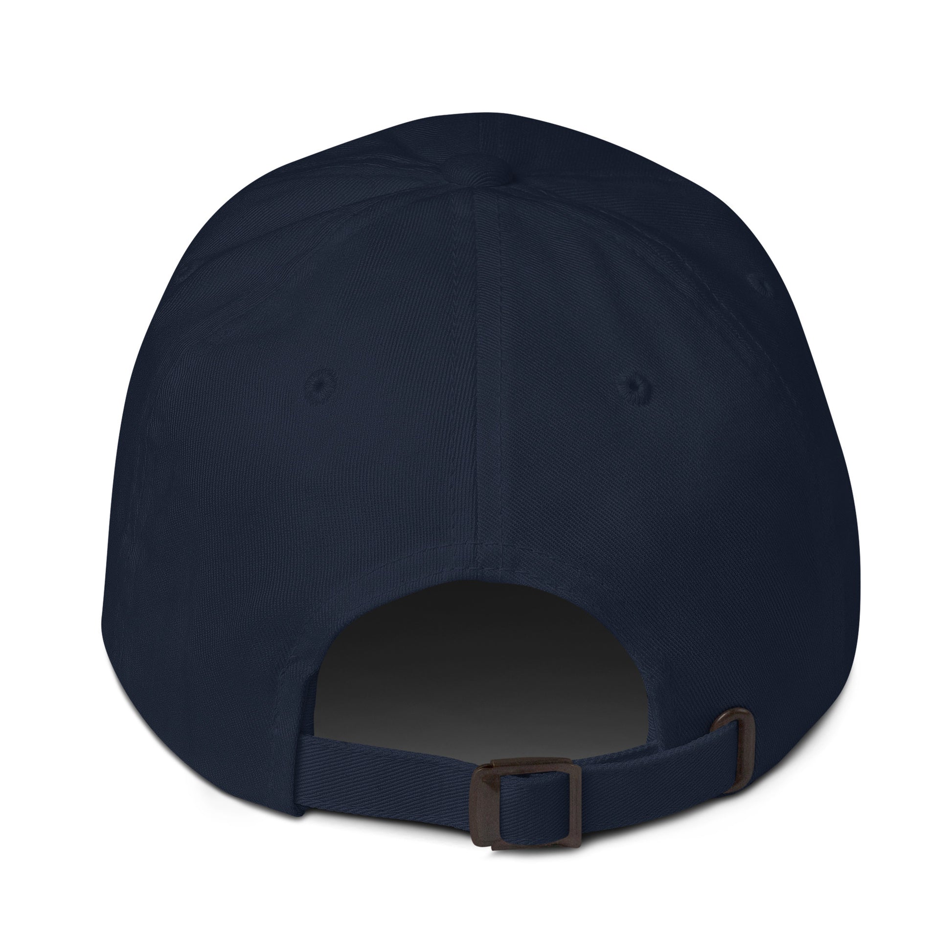 T316 Icon embroidered Christian dad hat in navy— Trinity 3:16 faith apparel

That completes the Dad Hat pair — Black thread and White thread. Ready for the Trucker Hat next, or wherever you'd like to go.