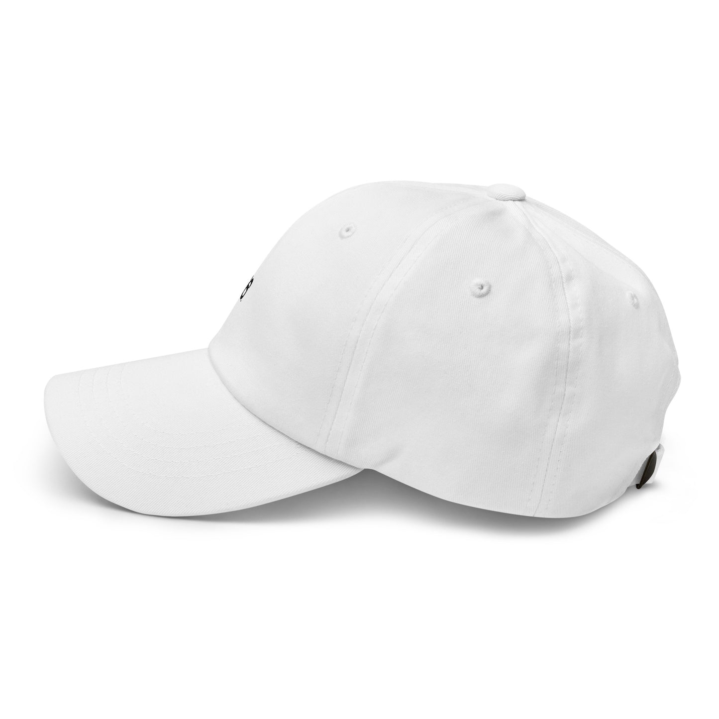 T316 Icon embroidered Christian dad hat in white— Trinity 3:16 faith apparel