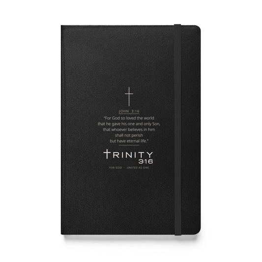 John 3:16 Christian journal cover — Trinity 3:16 faith apparel