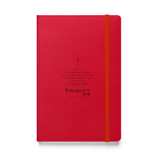 John 3:16 Christian journal cover — Trinity 3:16 faith apparel