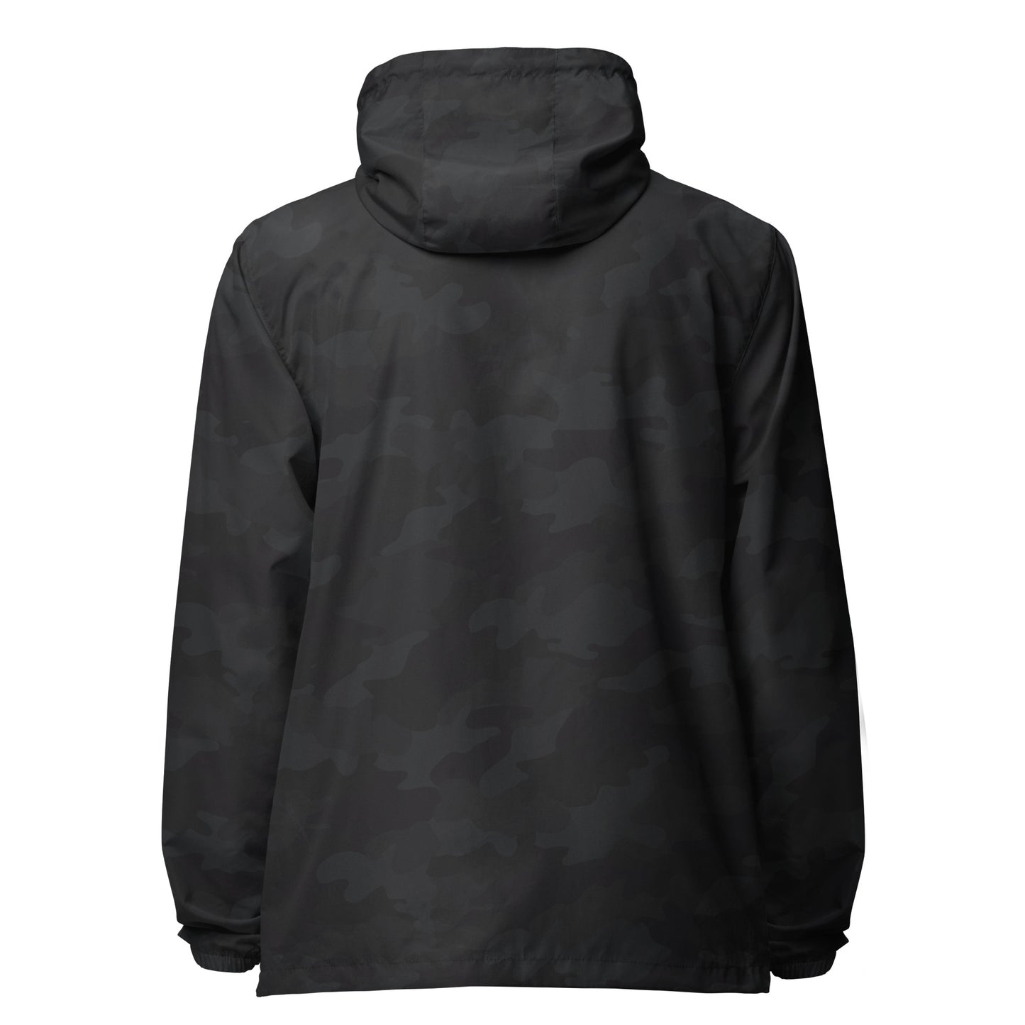 T316 Icon Christian windbreaker in black camo — Trinity 3:16 faith apparel