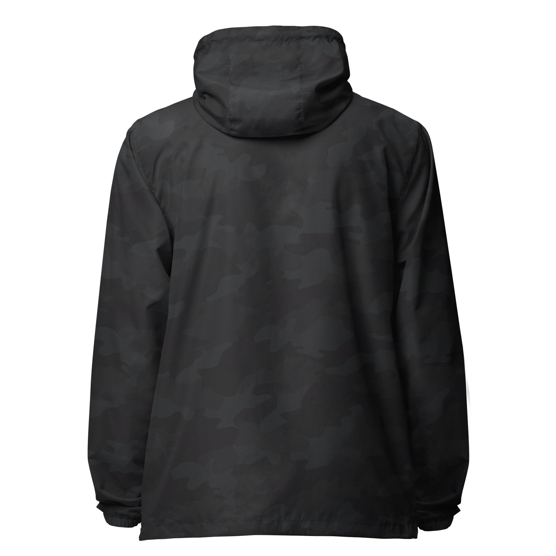 T316 Icon Christian windbreaker in black camo — Trinity 3:16 faith apparel