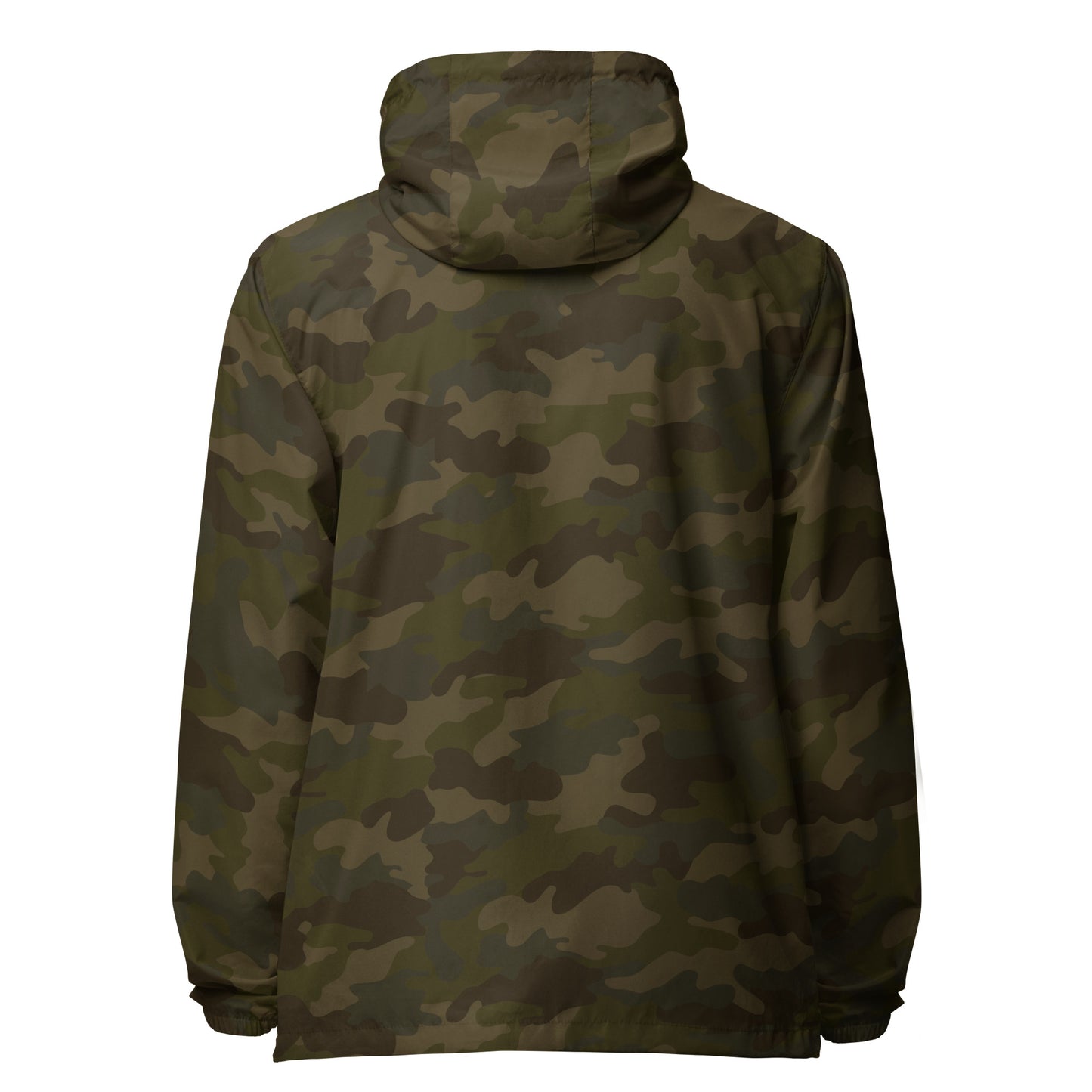T316 Icon Christian windbreaker in forest camo — Trinity 3:16 faith apparel