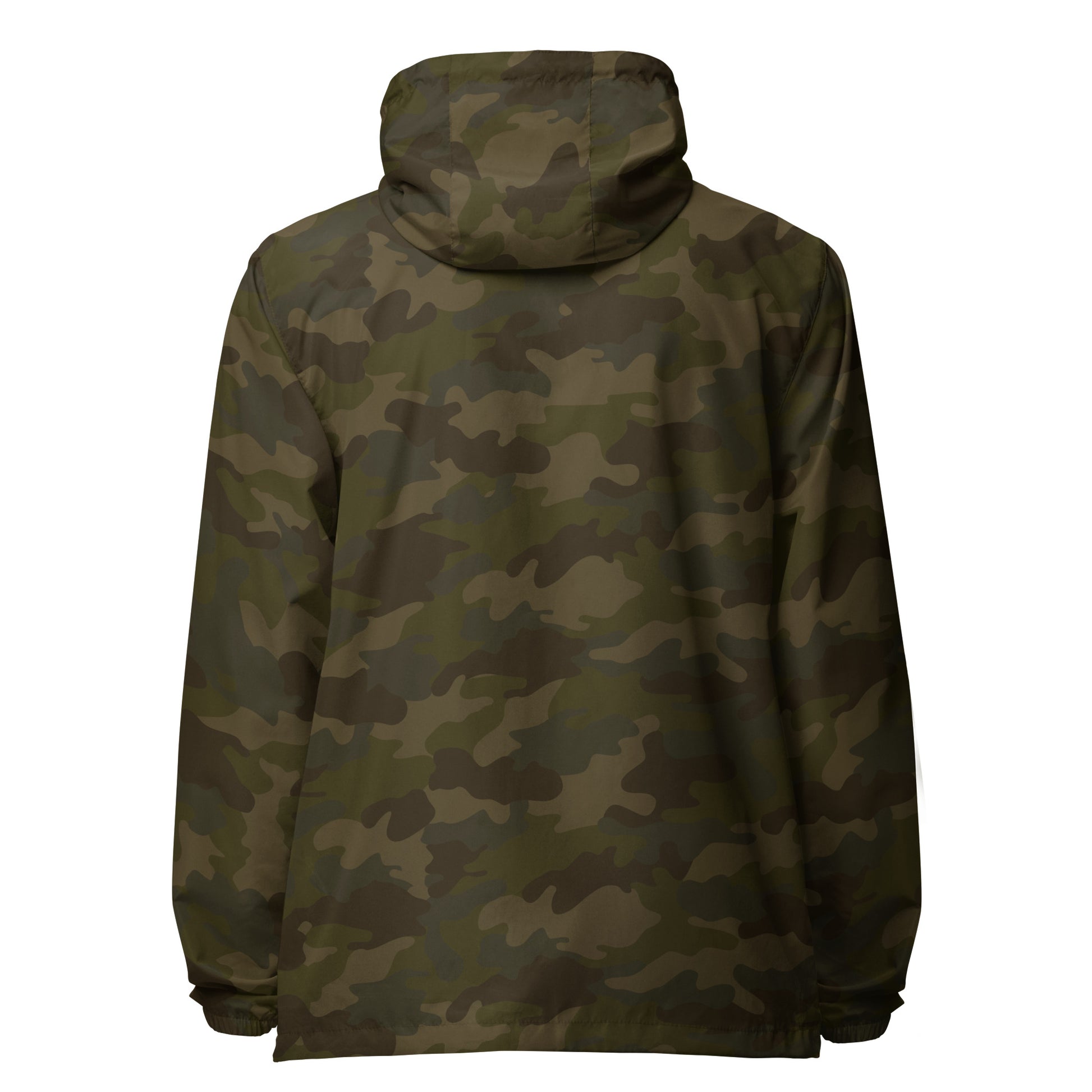 T316 Icon Christian windbreaker in forest camo — Trinity 3:16 faith apparel