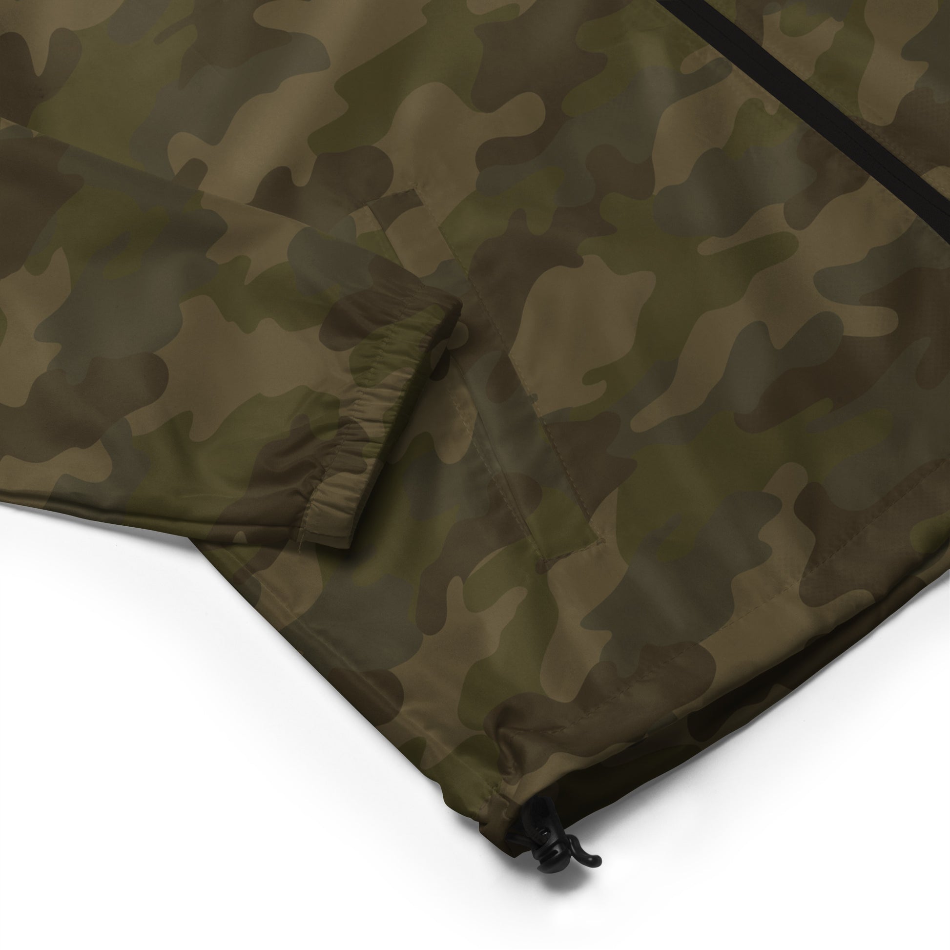 T316 Icon Christian windbreaker in forest camo — Trinity 3:16 faith apparel