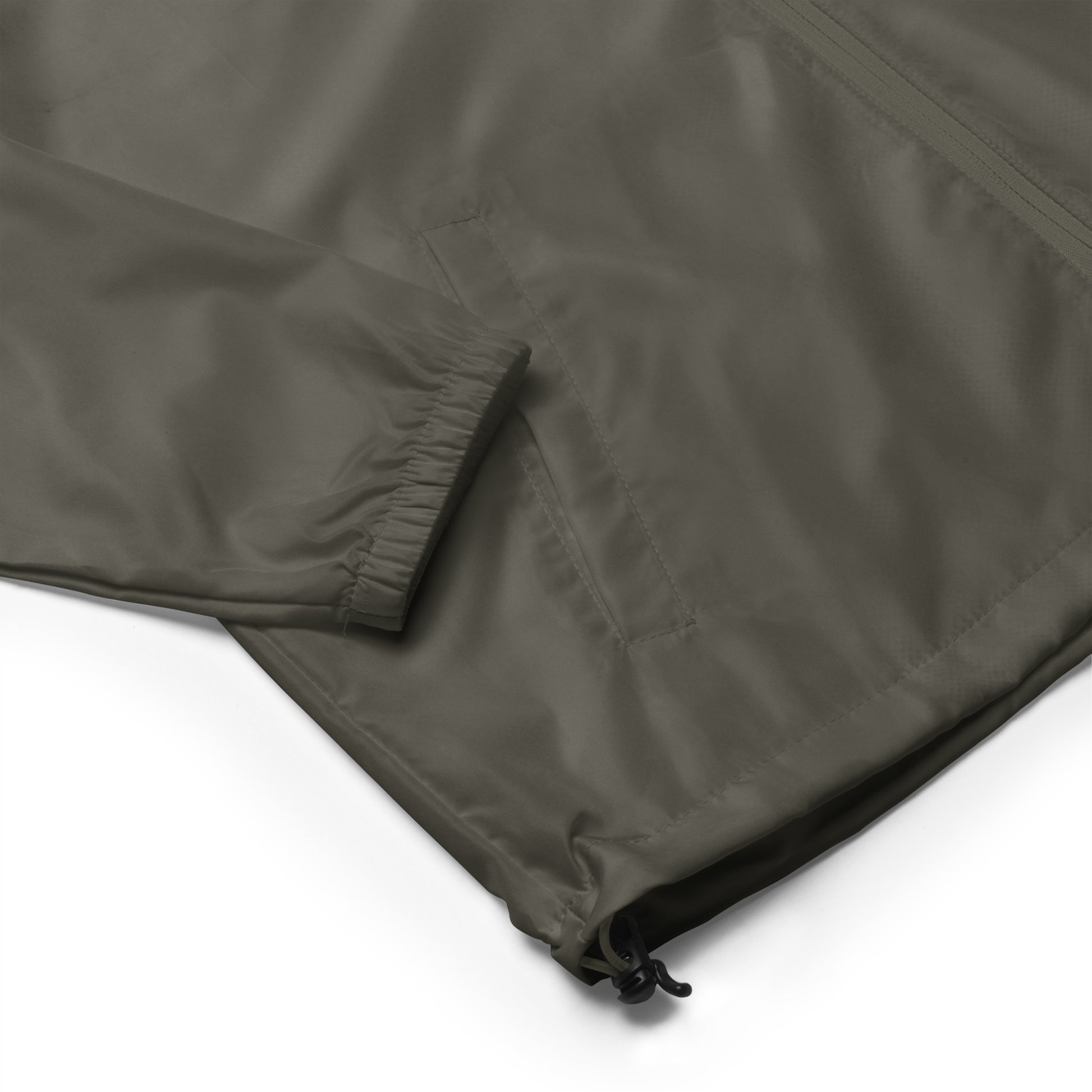 T316 Icon Christian windbreaker in graphite— Trinity 3:16 faith apparel