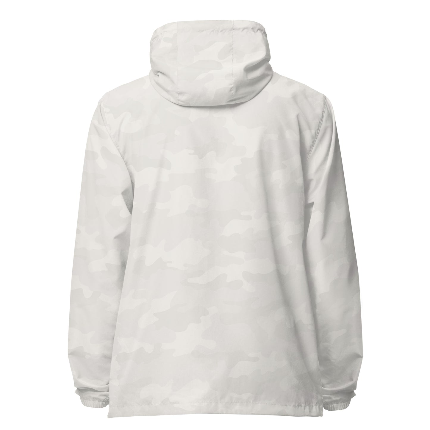 T316 Icon Christian windbreaker in white camo — Trinity 3:16 faith apparel