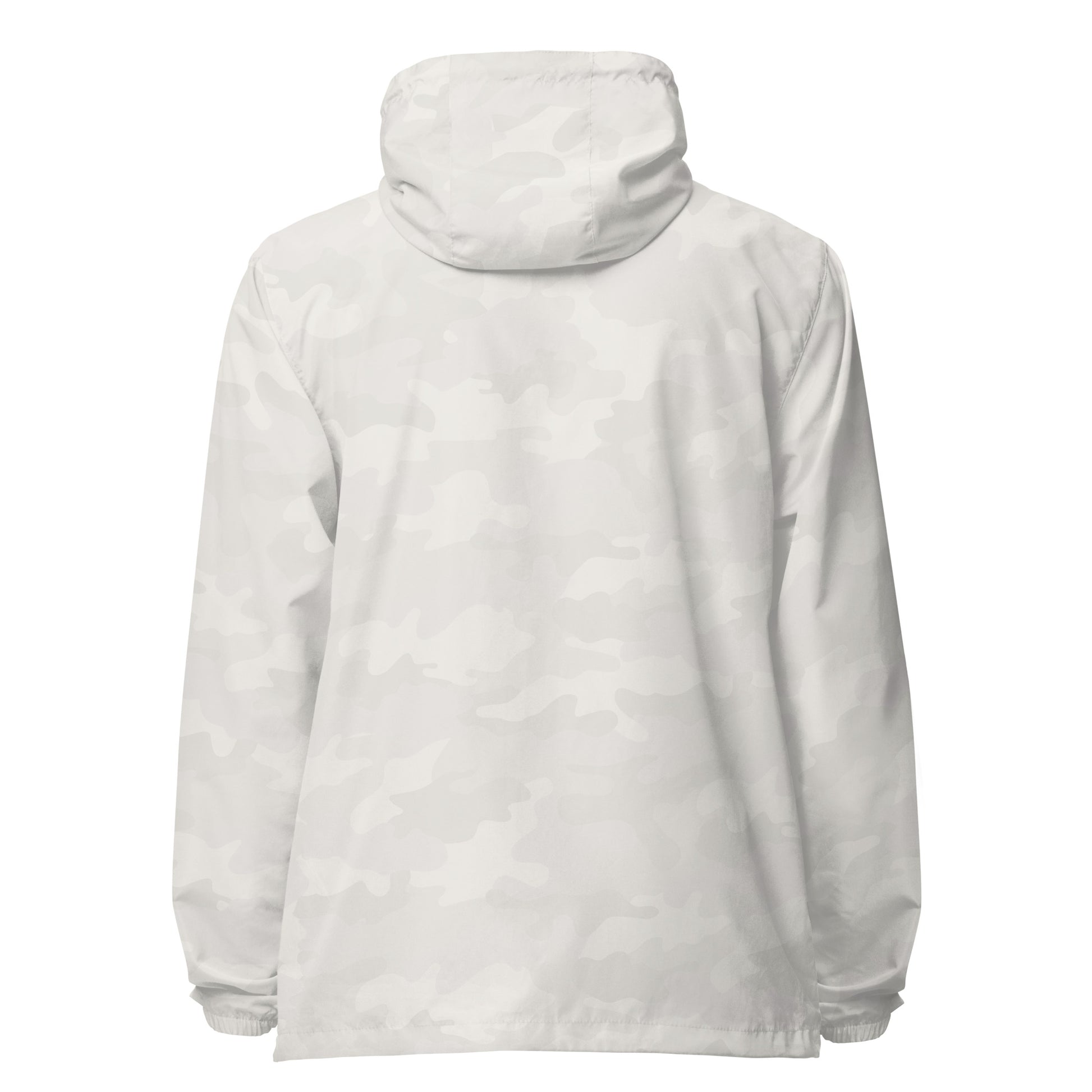 T316 Icon Christian windbreaker in white camo — Trinity 3:16 faith apparel