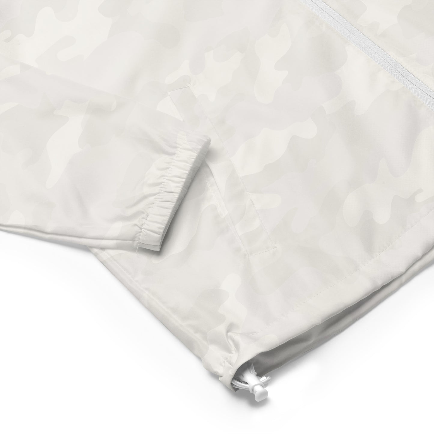 T316 Icon Christian windbreaker in white camo — Trinity 3:16 faith apparel