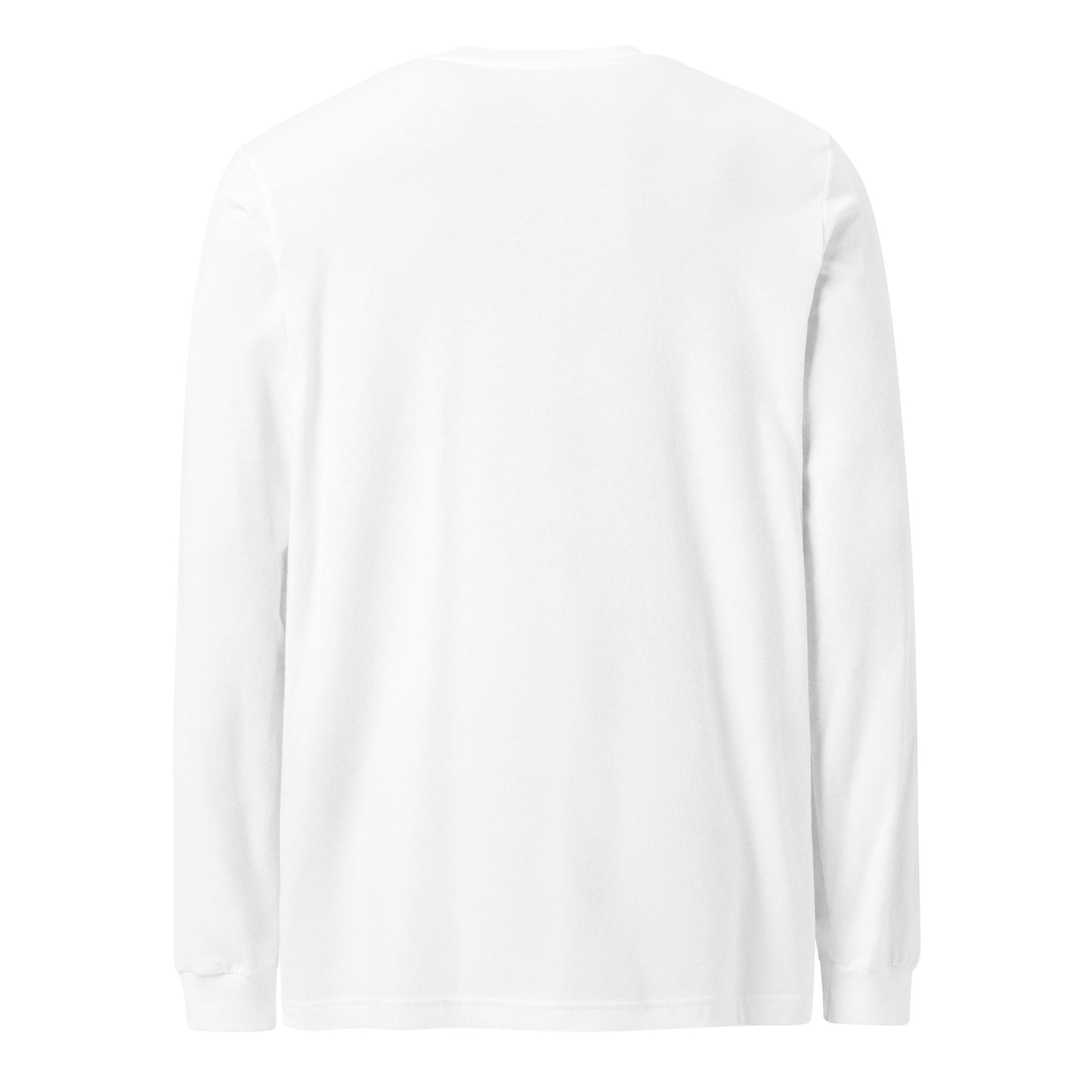 Trinity 3:16 Logo Christian long sleeve tee in white— Trinity 3:16 faith apparel