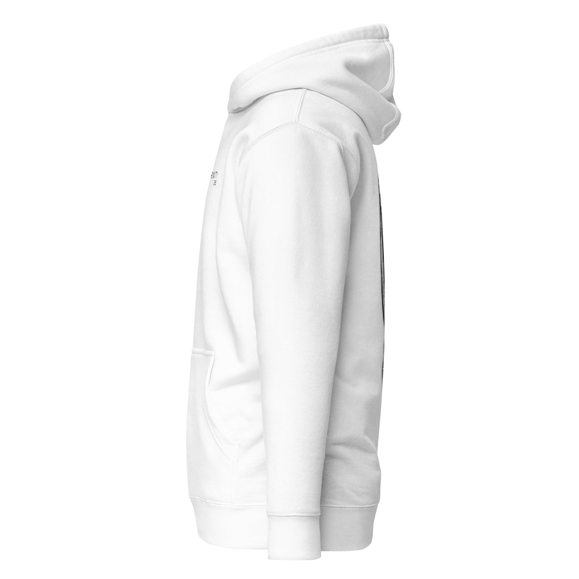 Lion of Judah Christian hoodie in white— Trinity 3:16 faith apparel