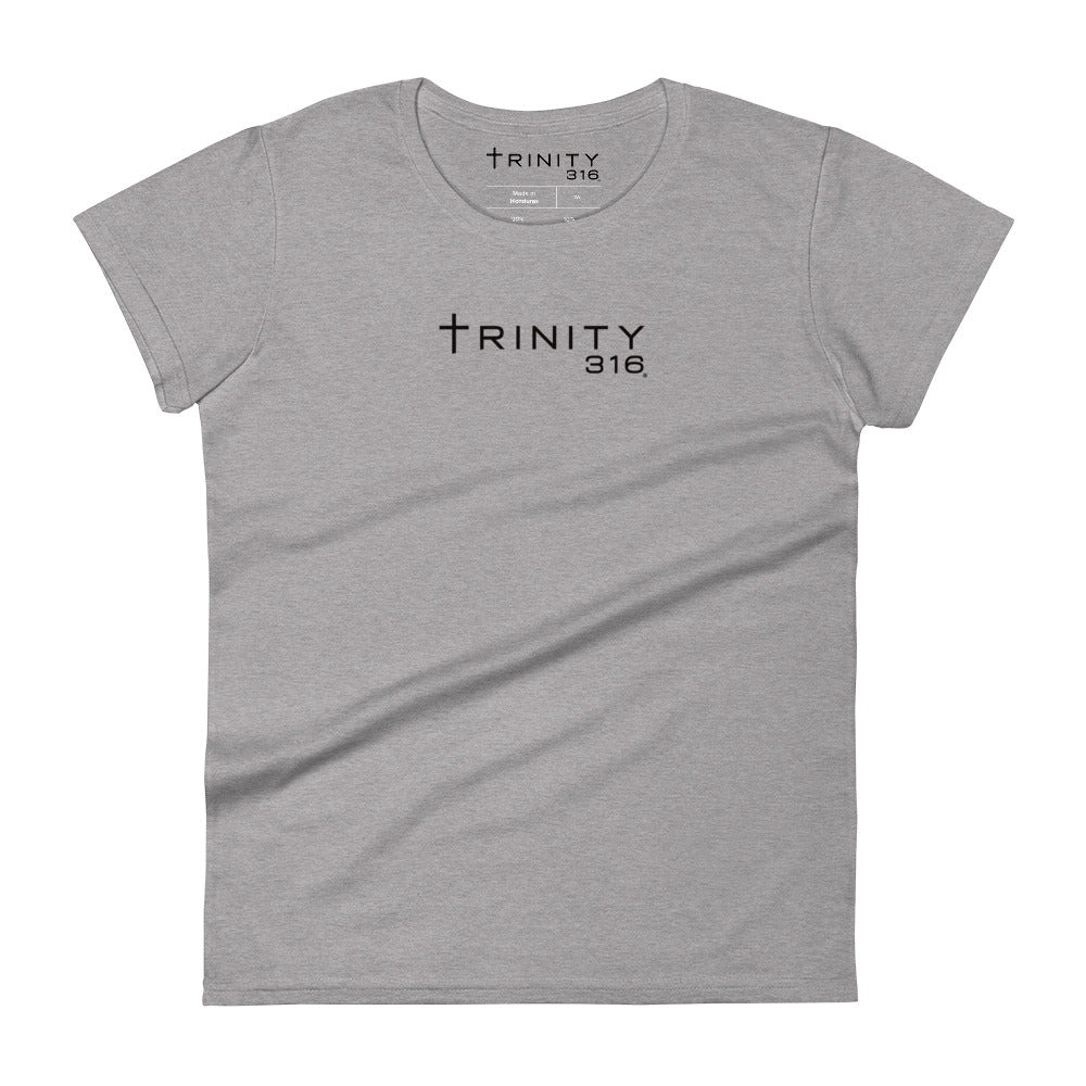 Trinity 316 Woman's Short Sleeve T-Shirt | Grey Heather