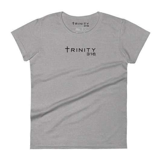 Trinity 316 Woman's Short Sleeve T-Shirt | Grey Heather