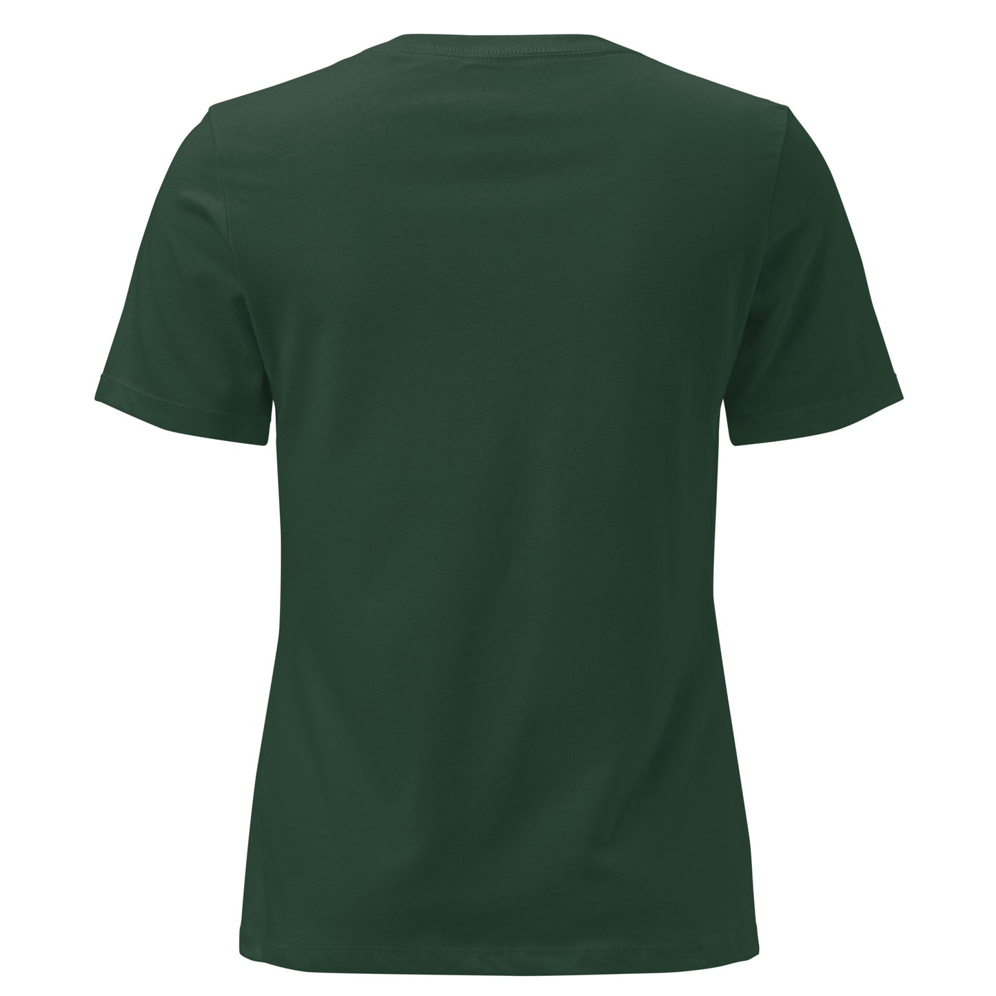 Trinity 3:16 Logo Christian womens tee in forest green — Trinity 3:16 faith apparel