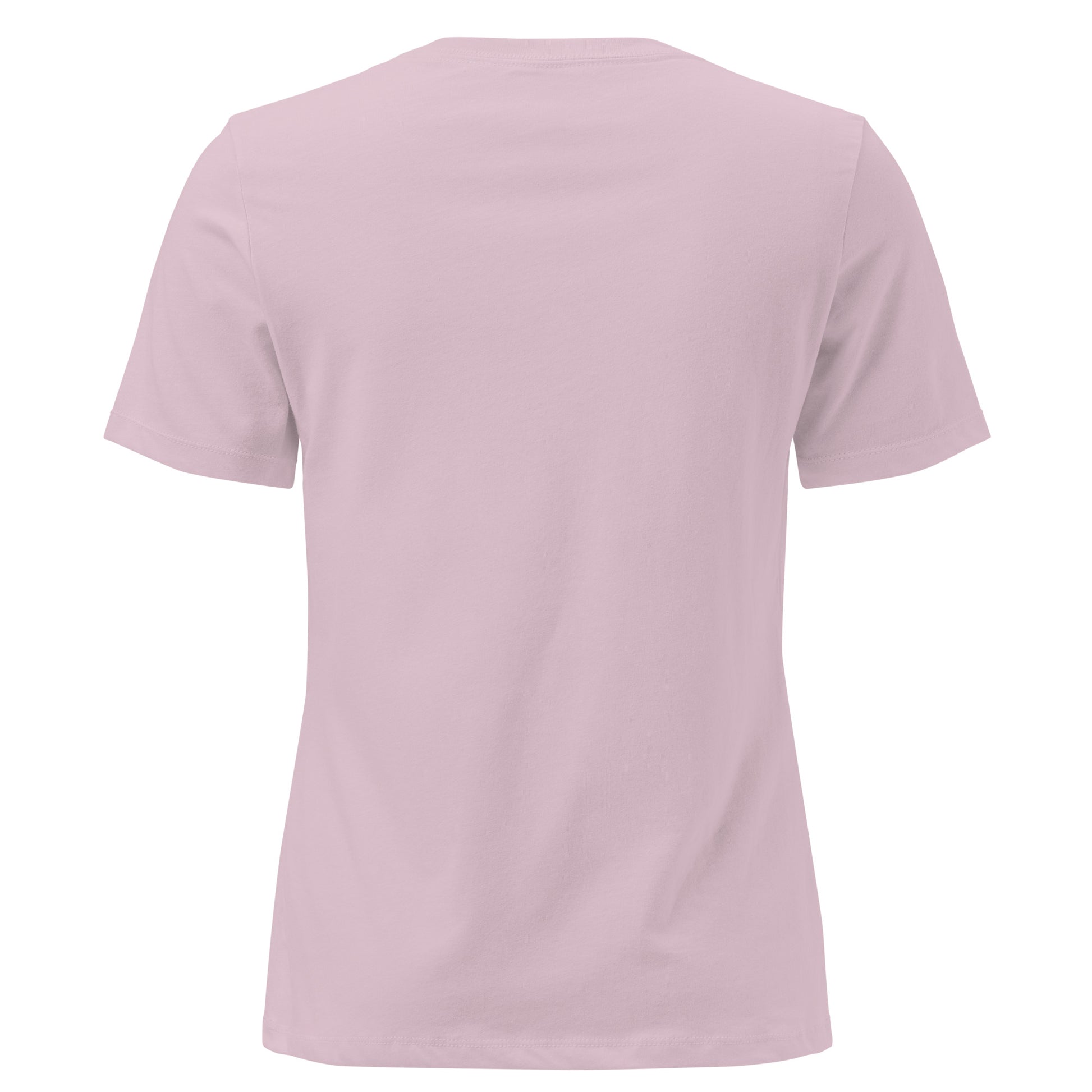 Trinity 3:16 Logo Christian womens tee in light violet— Trinity 3:16 faith apparel