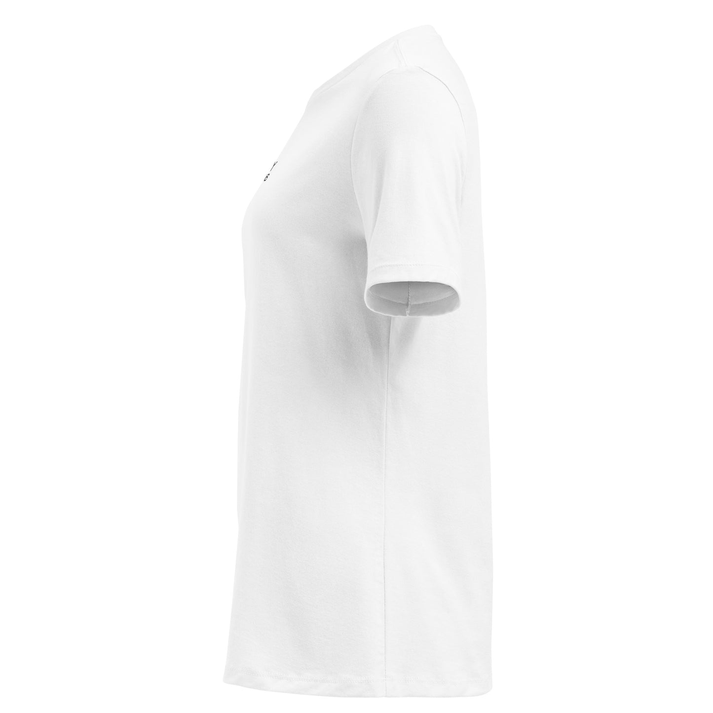 Trinity 3:16 Logo Christian womens tee in  white— Trinity 3:16 faith apparel