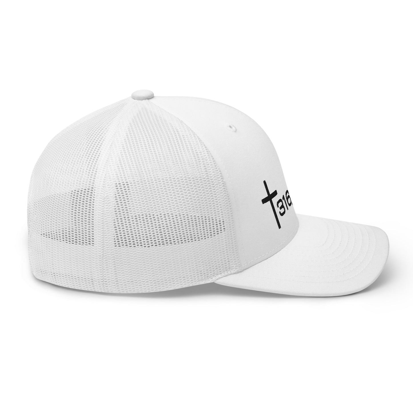 Trinity 316 ICON Structured Snapback Hat - White