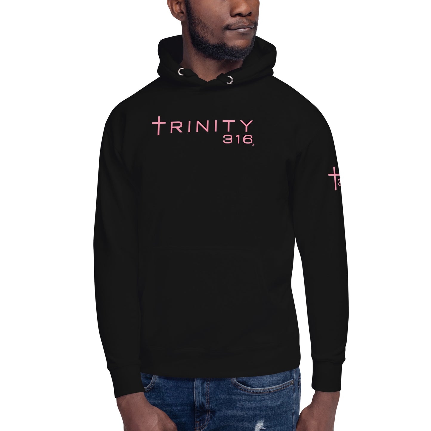 Trinity 316 Hoodie | Pink - Black (Limited Edition)