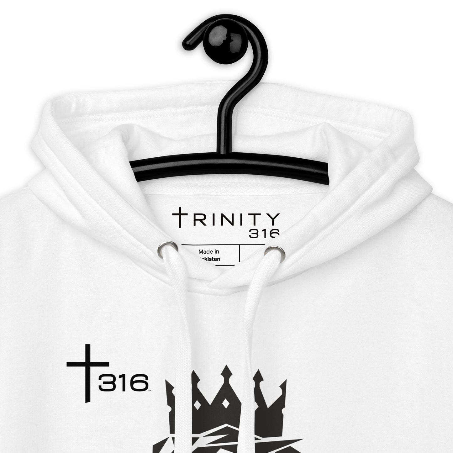 Trinity 316 Hoodie | KINGDOM - White