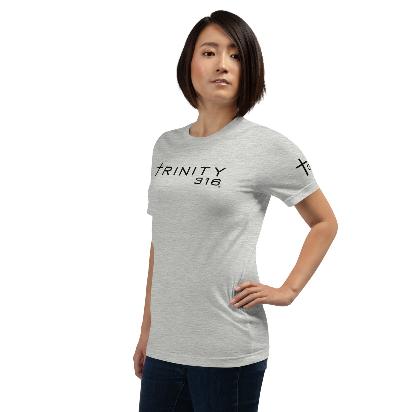Trinity 316 T-Shirt - Grey Heather