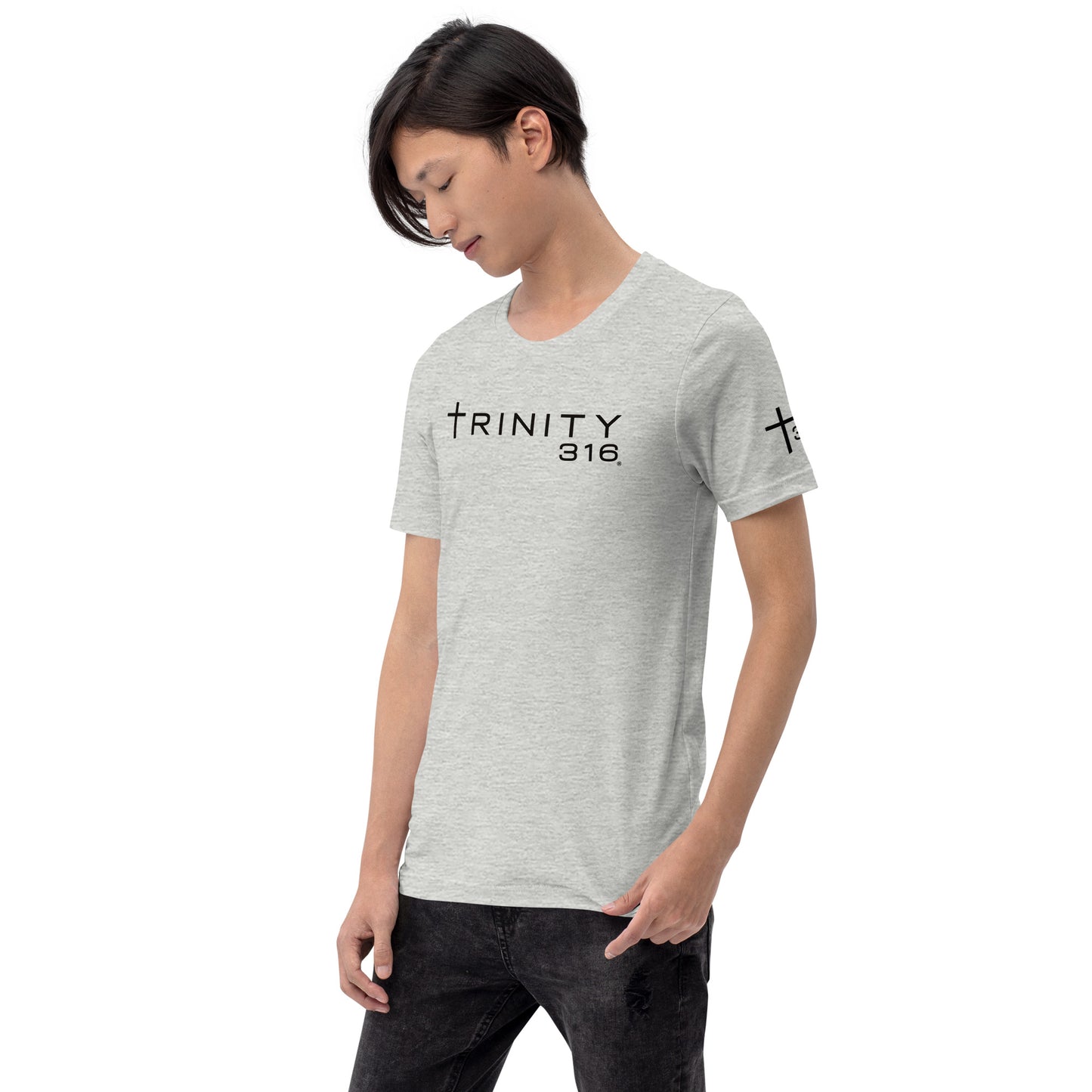 Trinity 316 T-Shirt - Grey Heather