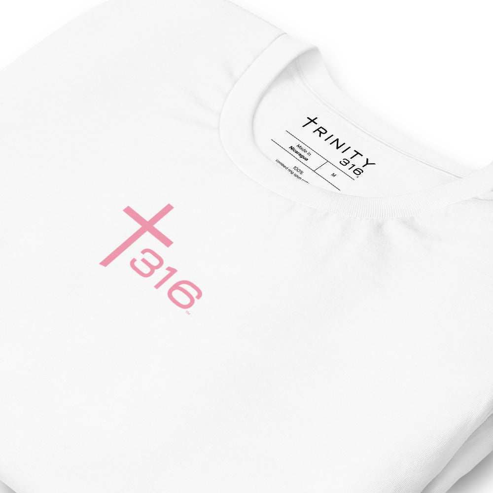Trinity 316 ICON T-Shirt | Pink - White (Limited Edition)